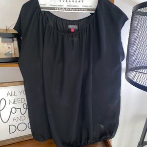 Vince Camuto Black Blouse